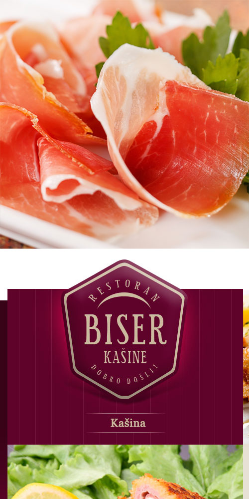 Restoran Biser Kašine - dizajn i izrada web stranice - Bernardić studio