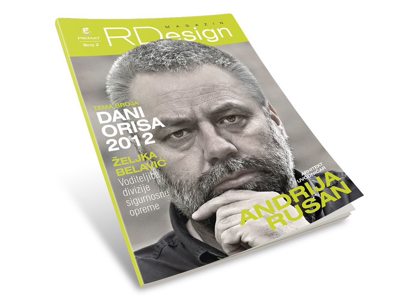 Dizajn korporativnog magazina RDizajn | PRIMAT RD | BERNARDIĆ STUDIO kreativna produkcija