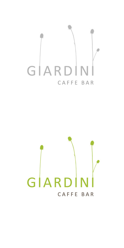 Giardini caffe dizajn logotipa Bernardić studio