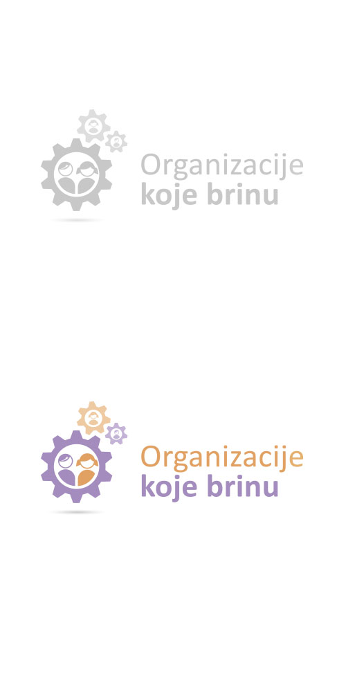 Organizations that care - Design of the project logo - BERNARDIĆ STUDIO