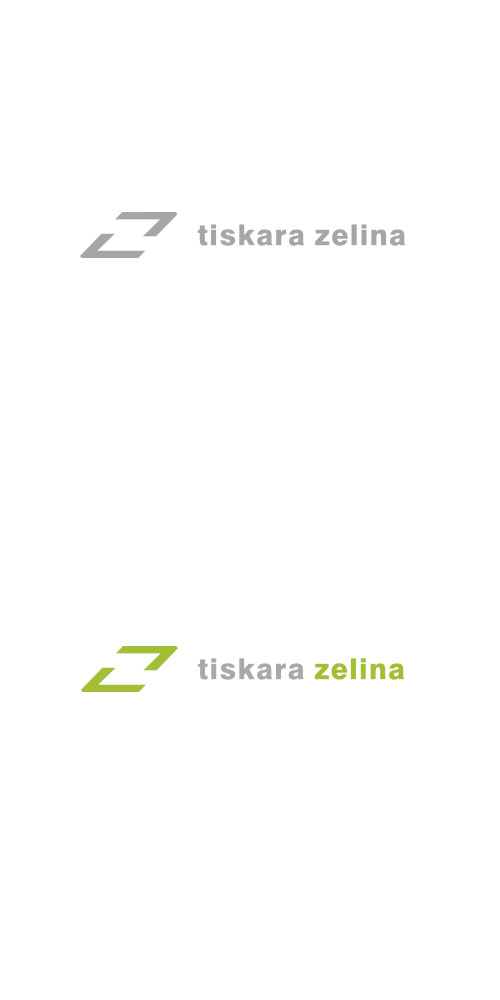 Tiskara Zelina - dizajn logotipa vizualnog identiteta Bernardić studio