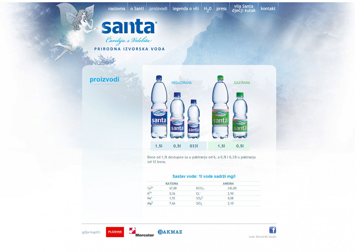 Santa - graphic and web design - Bernardić studio