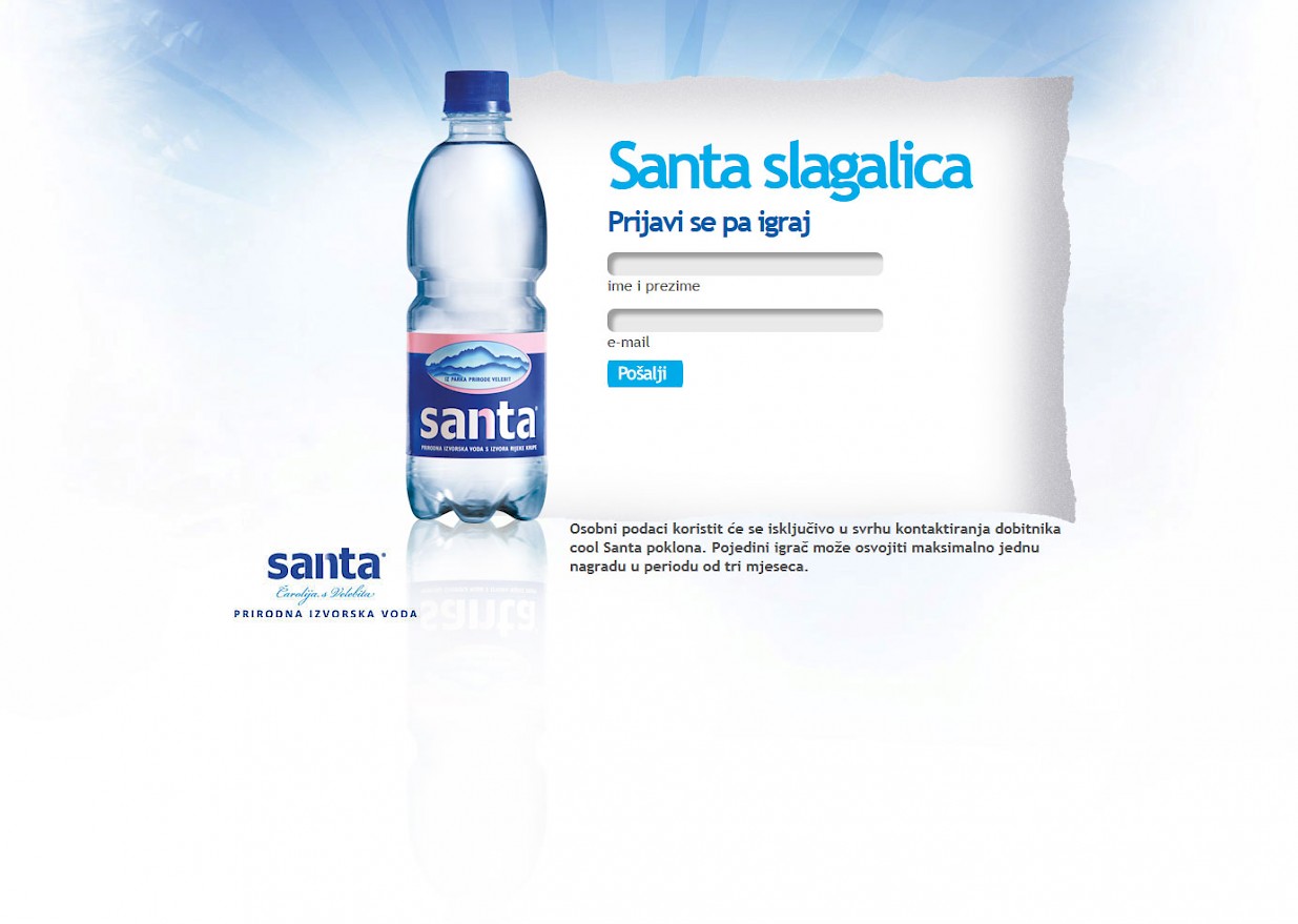 Santa - graphic and web design - Bernardić studio